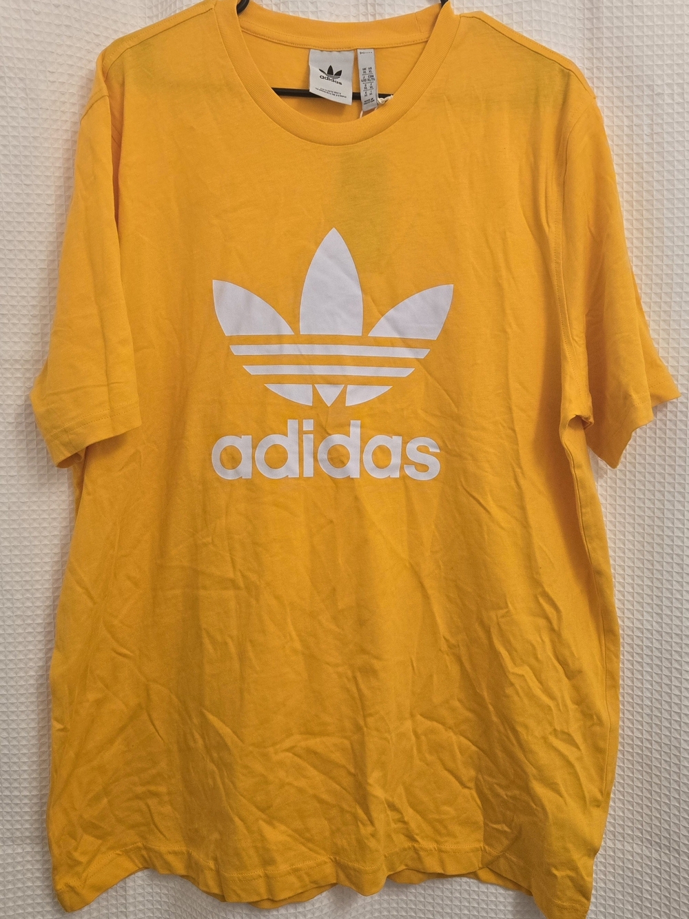 adidas Men’s Bright Collegiate Trefoil Logo Tee